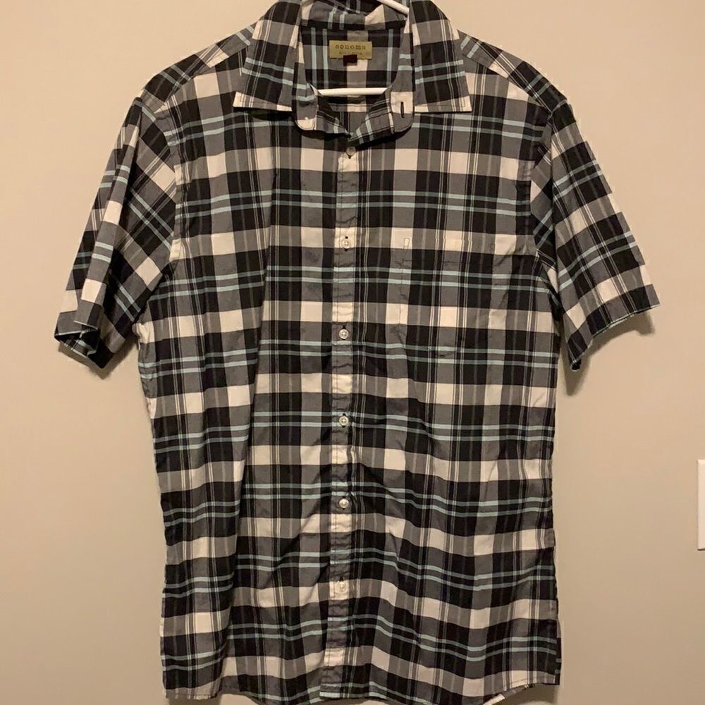 Men’s Collared Buttoned Down Sonoma Shirt